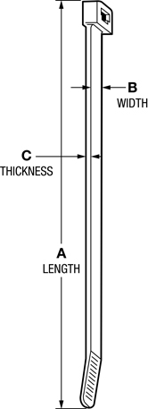 Cable Ties diagram