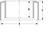Bevel -Edge Protectors for Pipe Ends diagram
