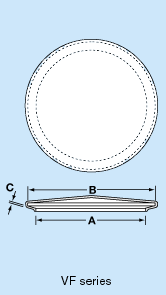 Vinyl Flange Covers diagram