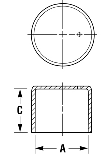 Vented Pipe Caps diagram